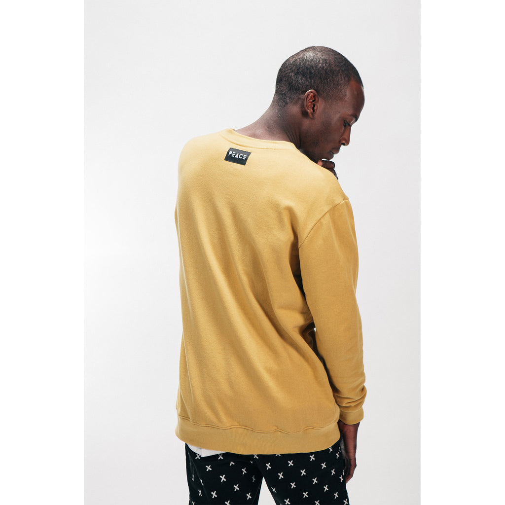 CREW NECK SWEATSHIRT [PEACE] - PEACE FITS