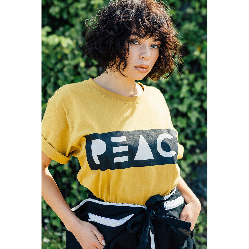 CLASSIC TEE [PEACE LOGO] - PEACE FITS